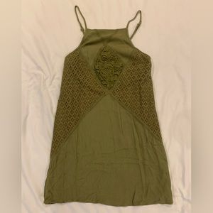 Xhilaration Olive Green Dress. Size M.
